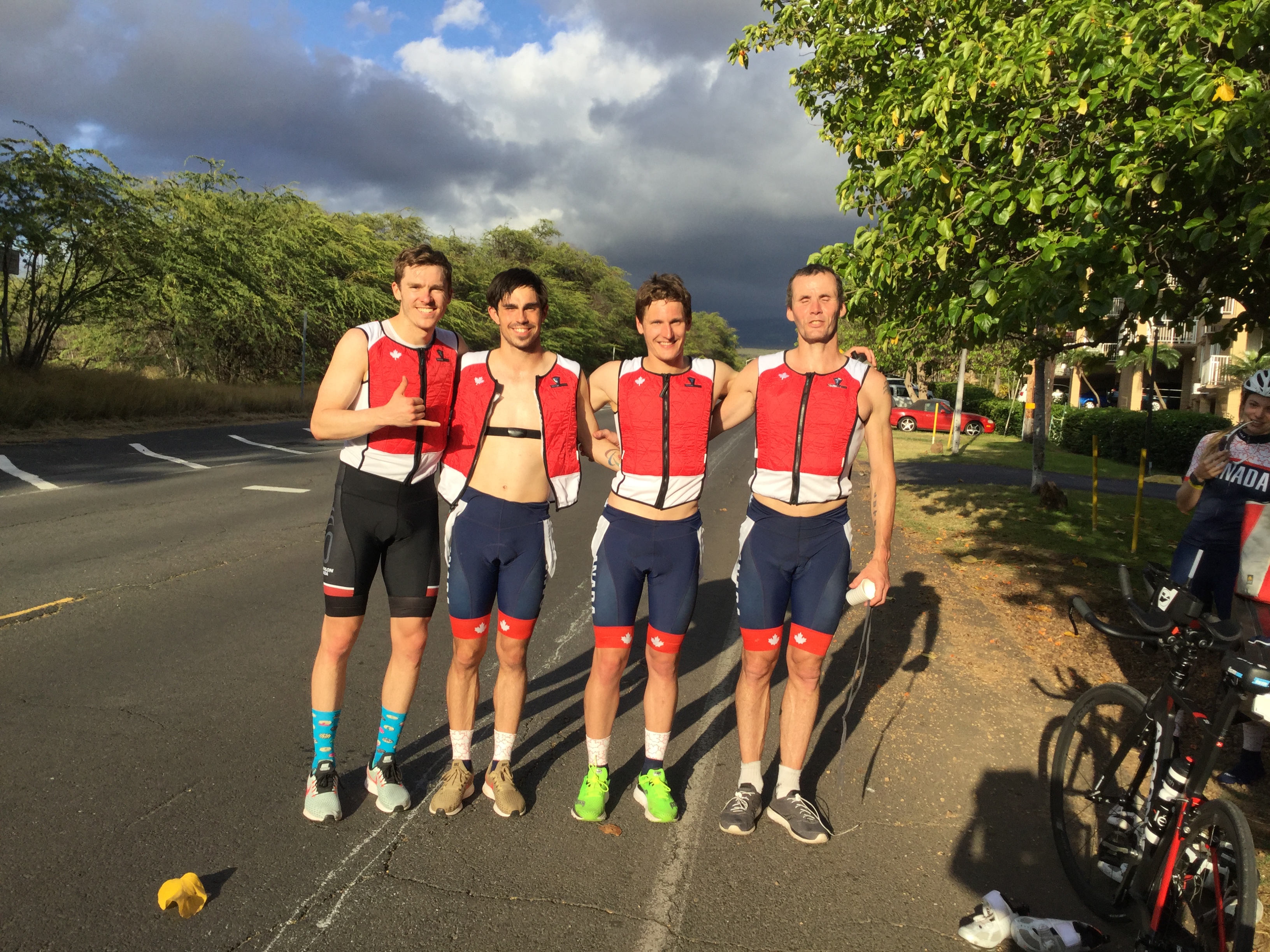 CA Triathlon team group photo