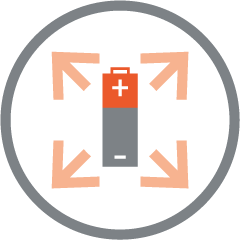 IonGear™ battery-powered warming icon