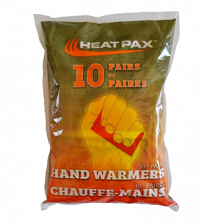 5553 HeatPax Handwarmers 10 pack- in packaging